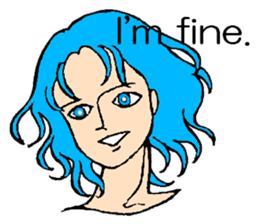 I am in love. Because...(English Ver.) sticker #5745479