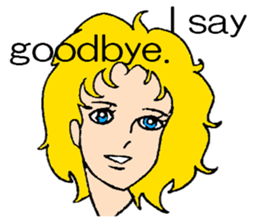 I am in love. Because...(English Ver.) sticker #5745482