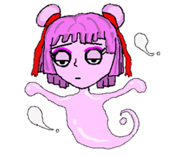 Little pink Annie sticker #5746164