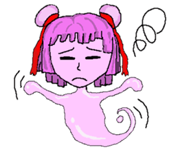 Little pink Annie sticker #5746166