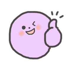 pastel color MARUMARU sticker #5746332