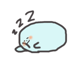 pastel color MARUMARU sticker #5746335