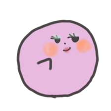 pastel color MARUMARU sticker #5746336