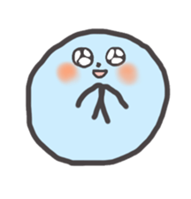 pastel color MARUMARU sticker #5746345