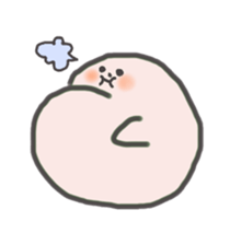 pastel color MARUMARU sticker #5746347