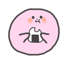 pastel color MARUMARU sticker #5746350