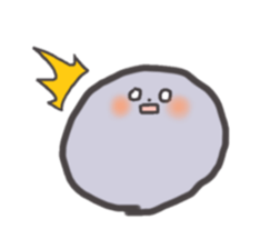 pastel color MARUMARU sticker #5746370