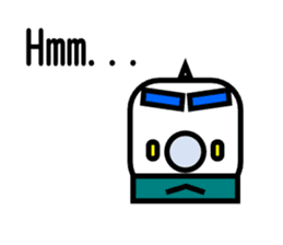 Shinkansen Sticker [English ver] sticker #5746498