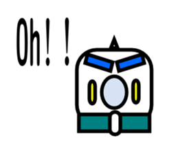 Shinkansen Sticker [English ver] sticker #5746499