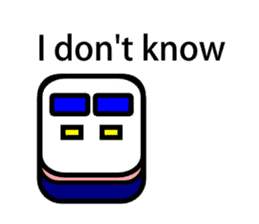 Shinkansen Sticker [English ver] sticker #5746516