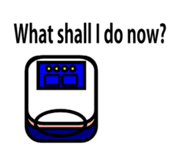 Shinkansen Sticker [English ver] sticker #5746519