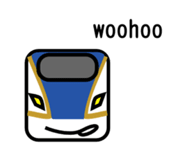 Shinkansen Sticker [English ver] sticker #5746529
