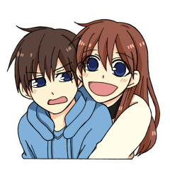 Tameiki-kun and Ikiiki-chan