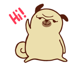 Gappy the Pug sticker #5746615