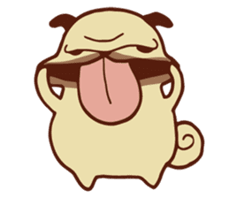 Gappy the Pug sticker #5746618