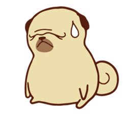 Gappy the Pug sticker #5746619