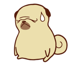 Gappy the Pug sticker #5746619