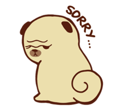 Gappy the Pug sticker #5746621