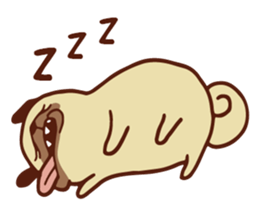 Gappy the Pug sticker #5746624