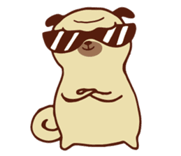 Gappy the Pug sticker #5746627
