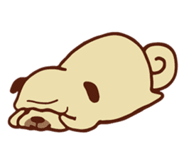 Gappy the Pug sticker #5746628