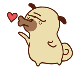 Gappy the Pug sticker #5746634