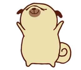 Gappy the Pug sticker #5746635