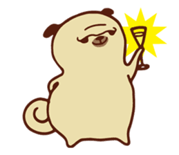 Gappy the Pug sticker #5746637