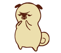Gappy the Pug sticker #5746640