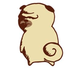 Gappy the Pug sticker #5746641