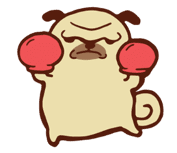 Gappy the Pug sticker #5746649