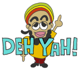 Jamaican Reggae Sticker sticker #5746736