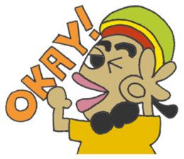 Jamaican Reggae Sticker sticker #5746740