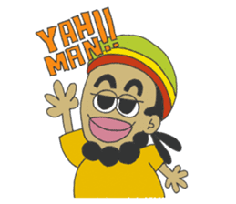 Jamaican Reggae Sticker sticker #5746746