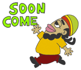 Jamaican Reggae Sticker sticker #5746747