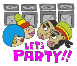 Jamaican Reggae Sticker sticker #5746768