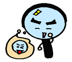 2 items of the magnifying glass sticker #5746976