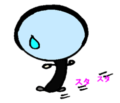 2 items of the magnifying glass sticker #5746981