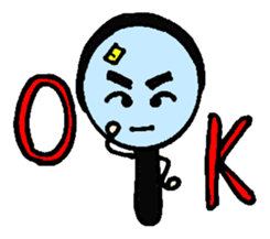 2 items of the magnifying glass sticker #5746994