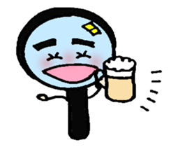 2 items of the magnifying glass sticker #5746997