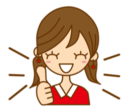 Good luck ! Girls ! (daily ed.) sticker #5747263