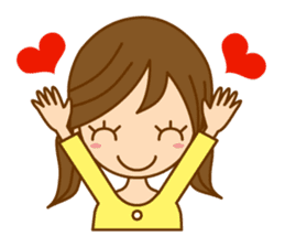 Good luck ! Girls ! (daily ed.) sticker #5747265