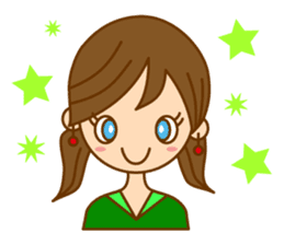 Good luck ! Girls ! (daily ed.) sticker #5747266