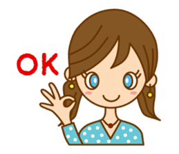 Good luck ! Girls ! (daily ed.) sticker #5747267