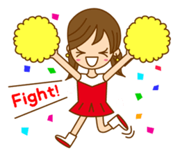 Good luck ! Girls ! (daily ed.) sticker #5747268