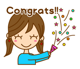 Good luck ! Girls !  (daily ed.) sticker #5747273