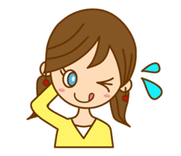 Good luck ! Girls ! (daily ed.) sticker #5747278