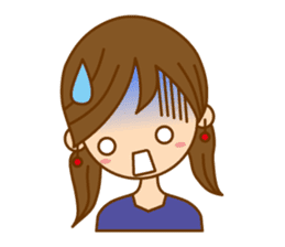 Good luck ! Girls ! (daily ed.) sticker #5747289