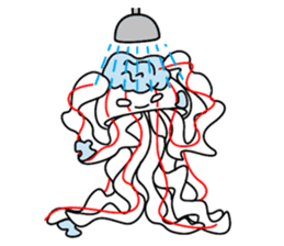 Marine organisms-Plankton- sticker #5747556