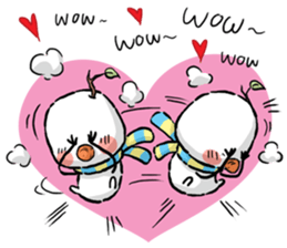 Snowdoll and Mr. bear sticker #5747898